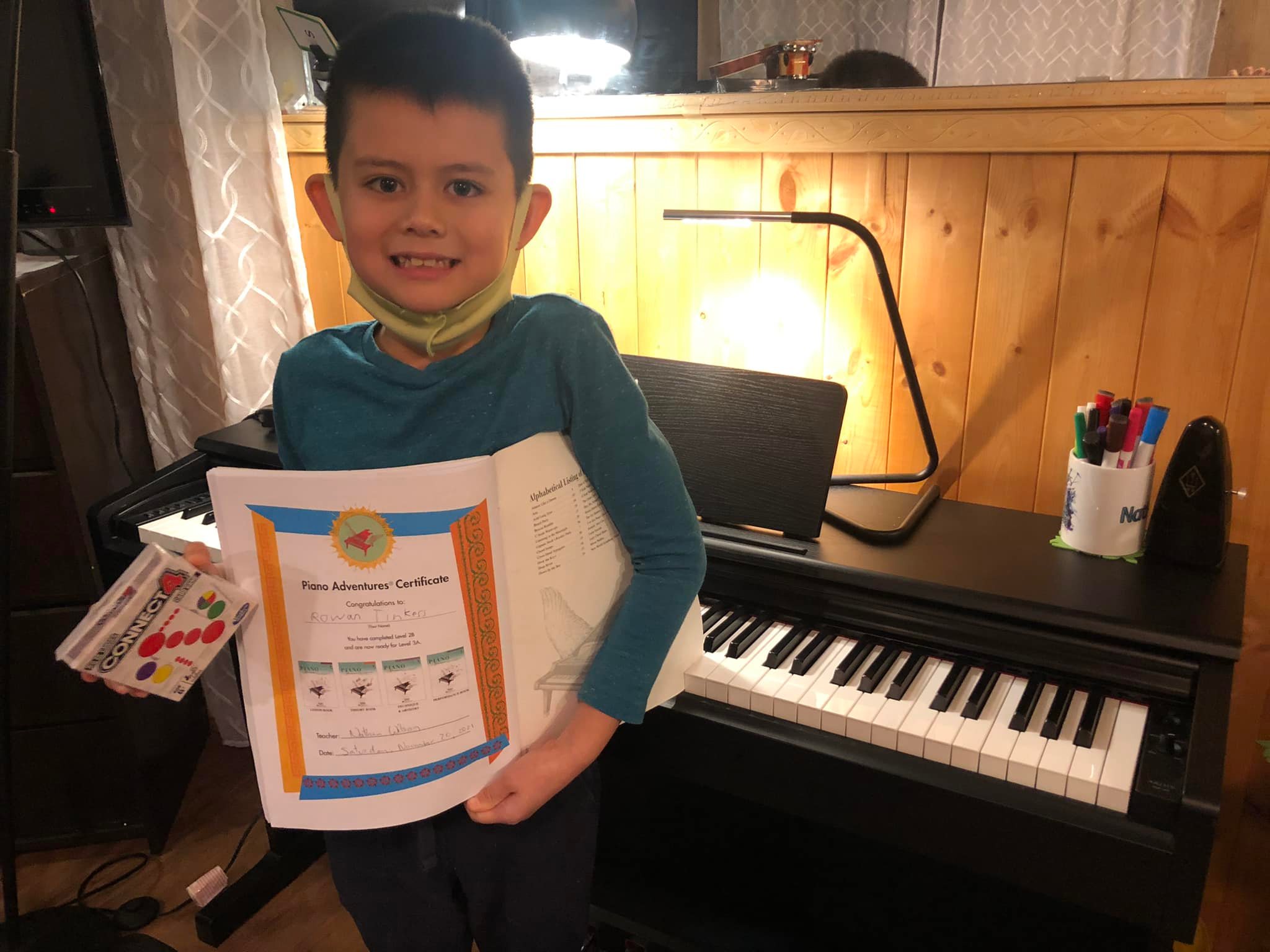Connections Music Piano Lessons - Congratulations to Rowan for ...