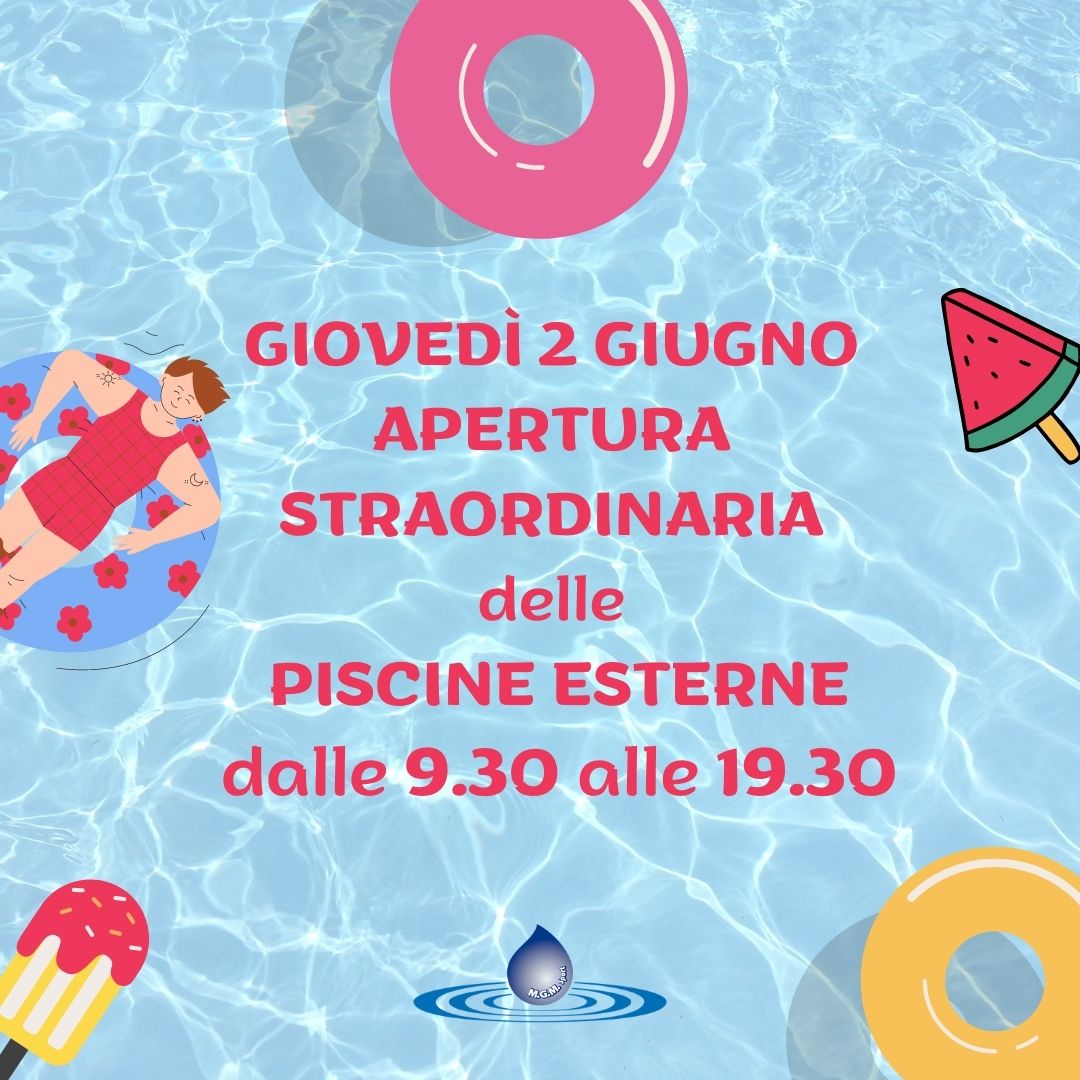 Ti aspettiamo! ☀️ 💦 🔹 Nuovo parco... - Piscina Molinello Rho | Facebook