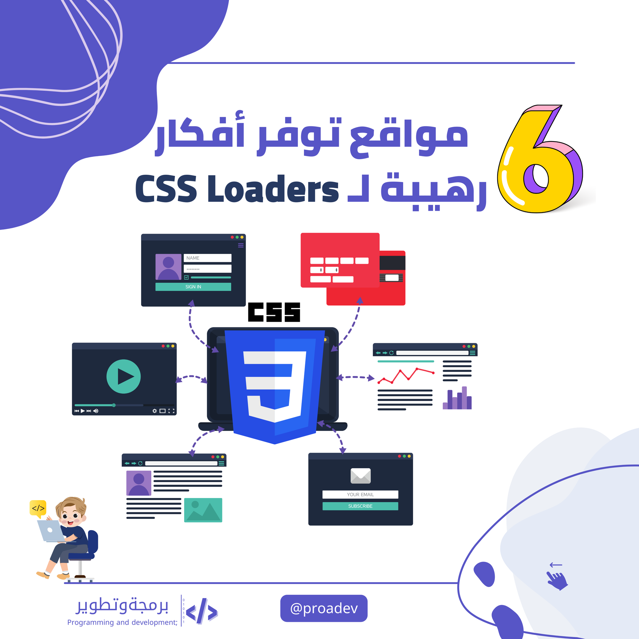 برمجة وتطوير - مواقع توفر أفكار رهيبة لـ CSS Loaders 😍😍🔥... | Facebook