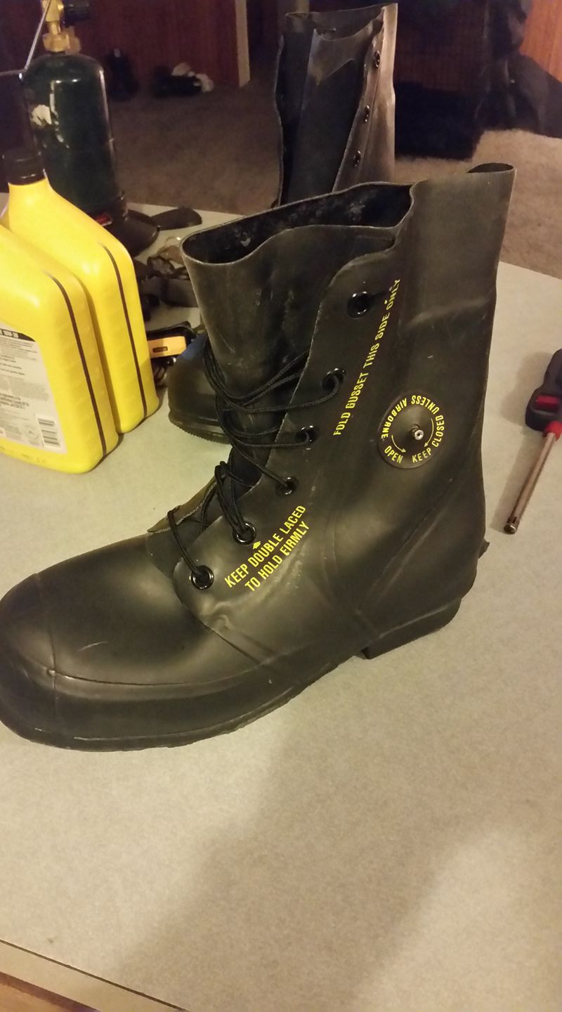 The U.S. Army's first cold weather boots were called “Mickey Mouse