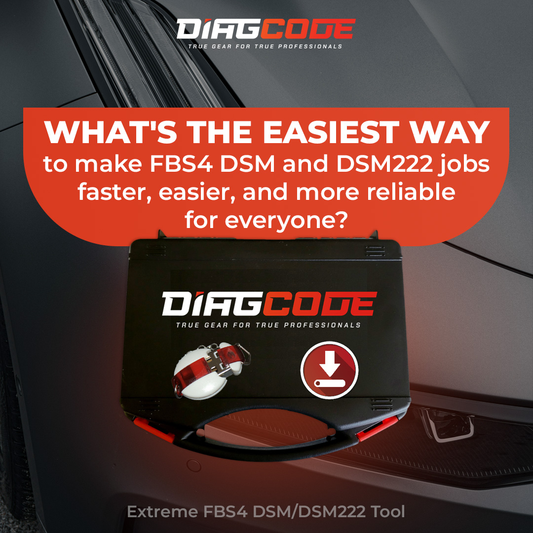 Diagcode - 🚨🔧 Introducing the World’s First FBS4 DSM/DSM222 Software ...