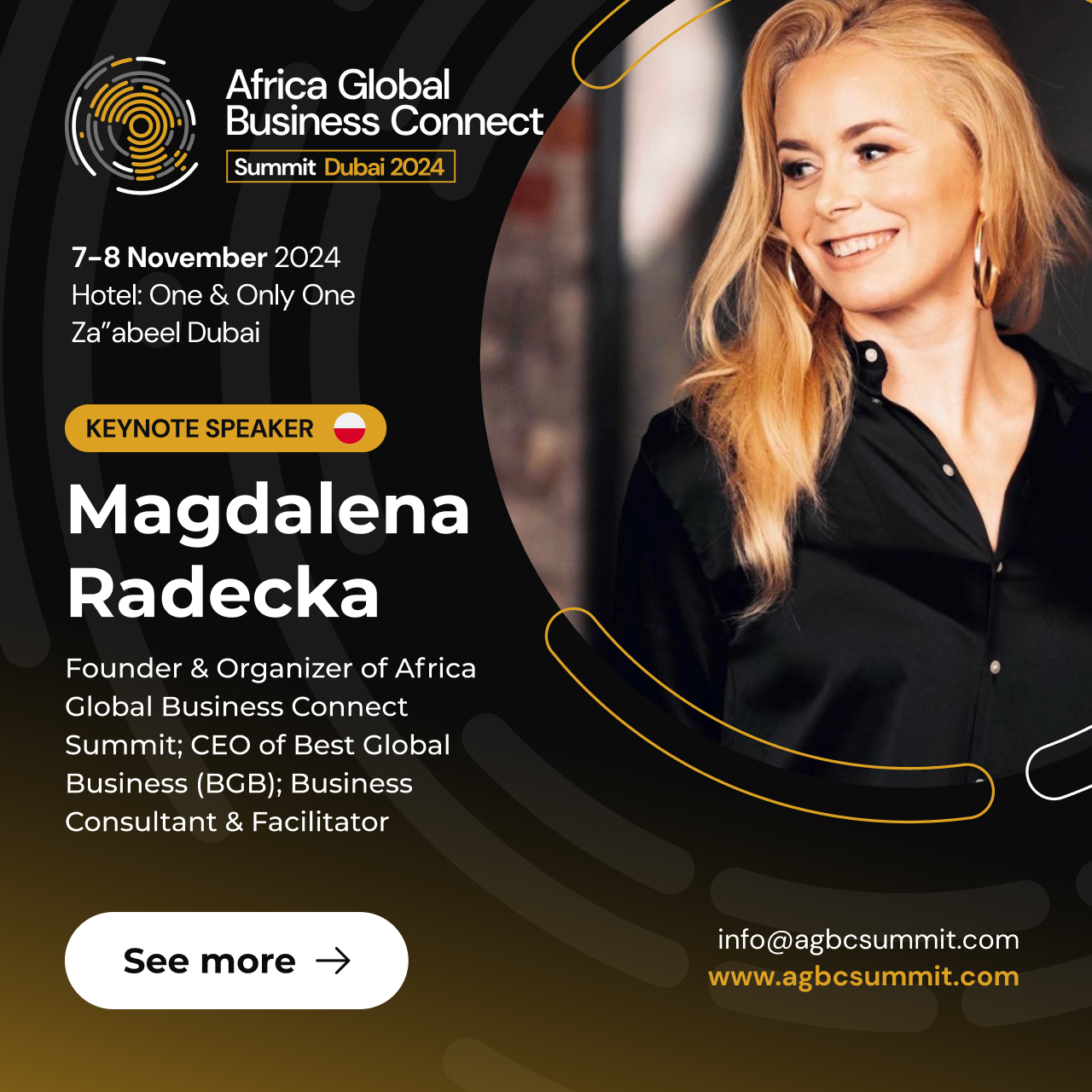 Africa - 🌟 Meet the Visionary Behind the Africa Global Business Connect ...