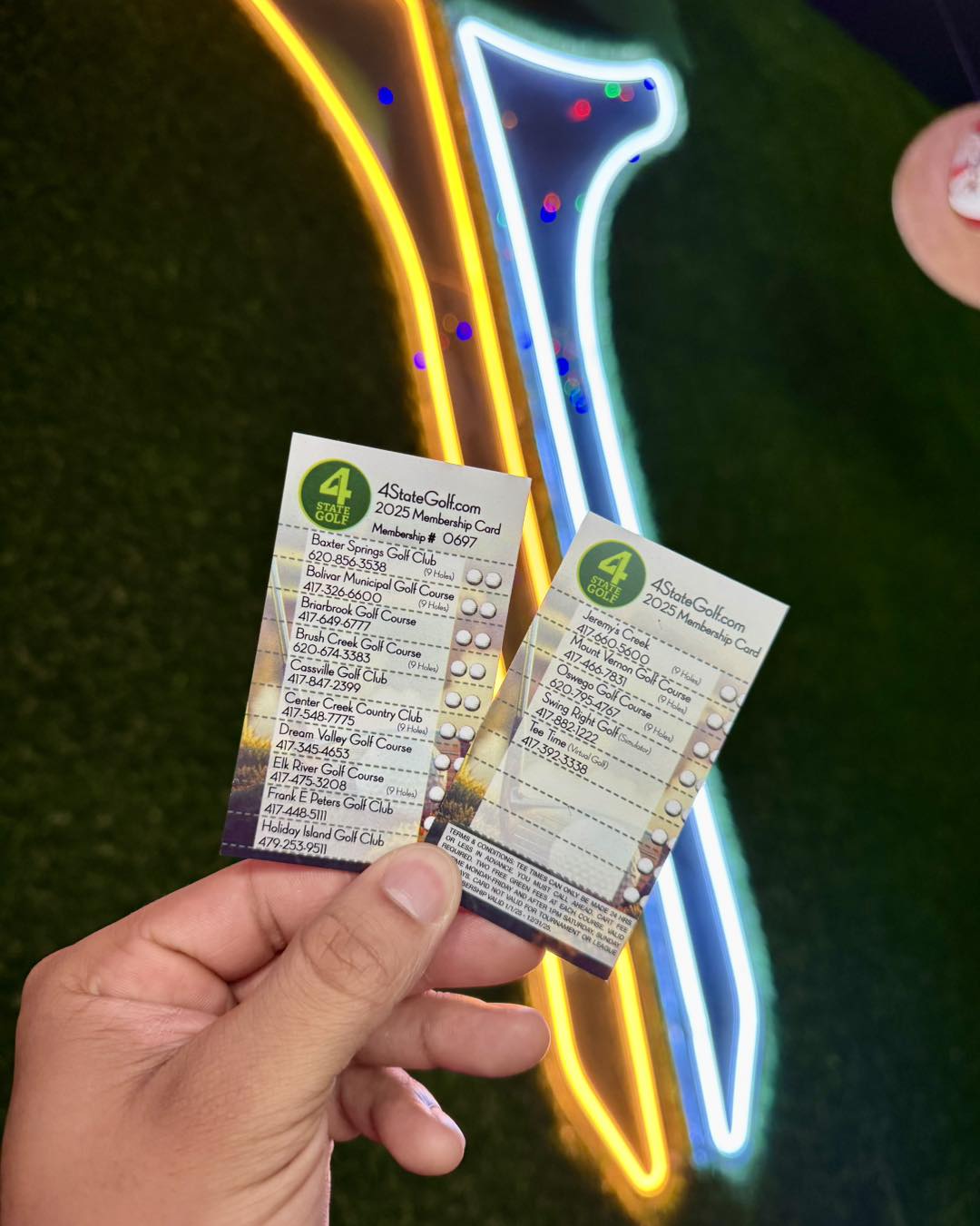 Tee Time - ‼️The 4 State Golf cards are back in stock!... | Facebook