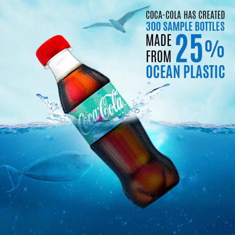 NOW - Coca-Cola recently showcased their first ever sample... | Facebook