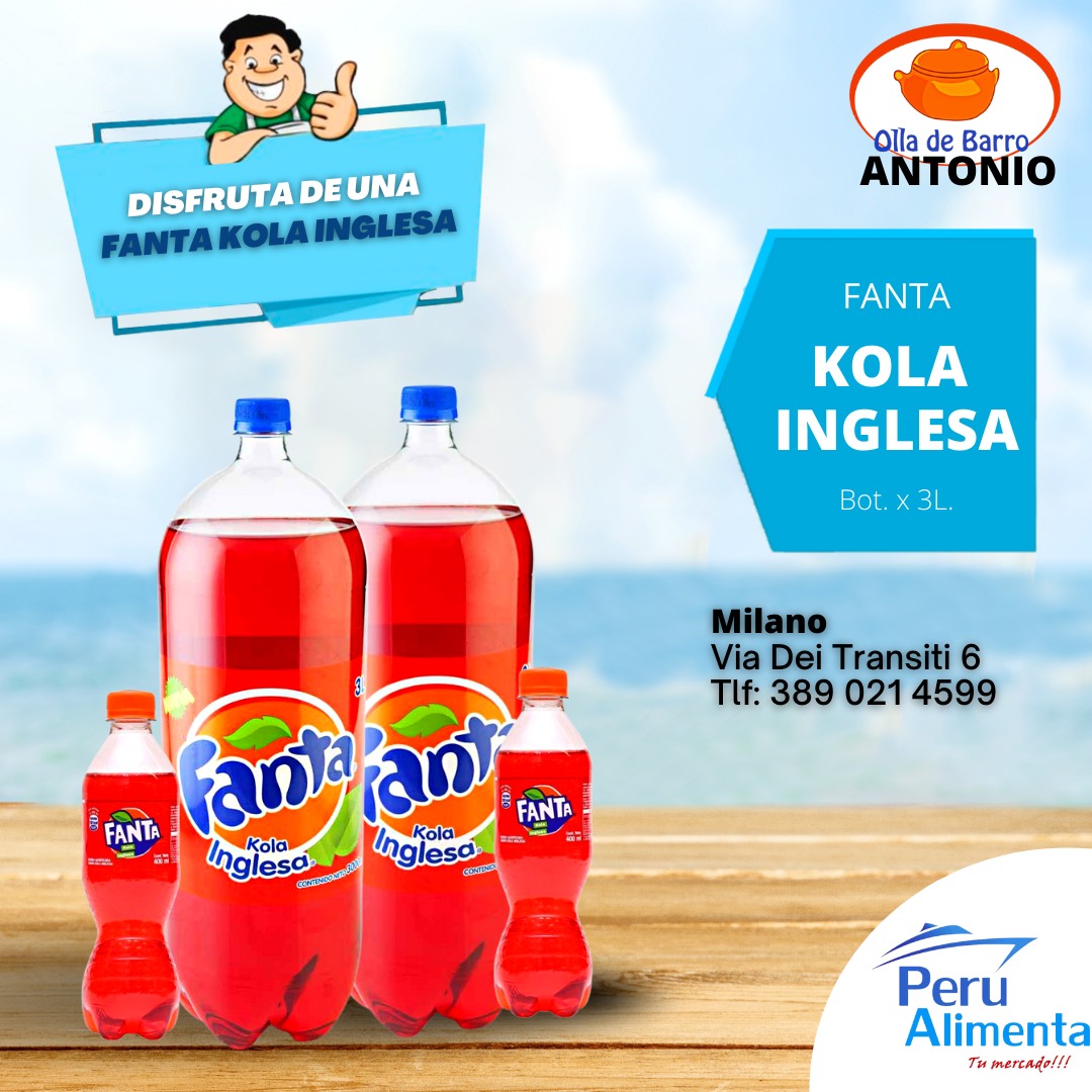 PERÚ Alimenta - 🤩 La Fanta Kola Inglesa para todos los...