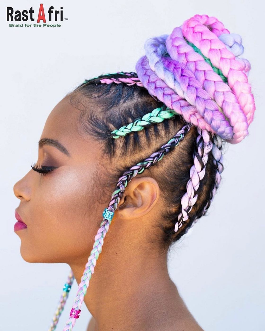 RastAFri Braid - 2 colors in one! This solar activated... | Facebook