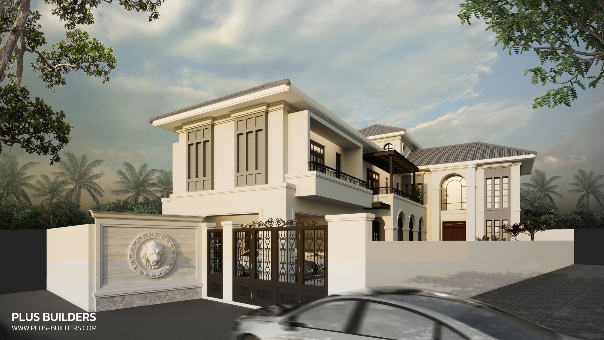 🏠 บ้านพักอาศัย 2 ชั้น >... - PLUS BUILDERS บริษัทรับสร้างบ้าน | Facebook