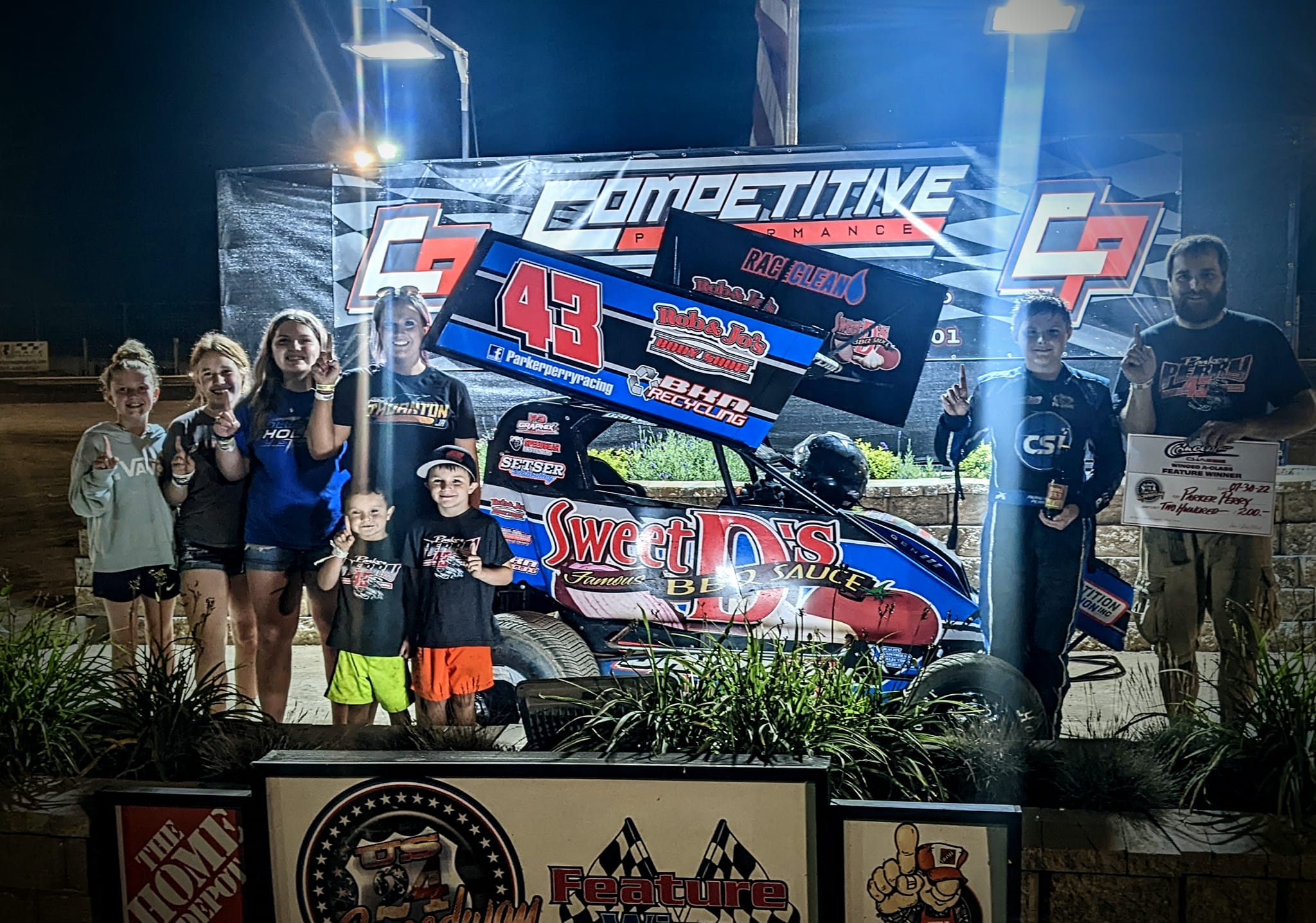 US 24 Speedway - PARKER PERRY left NO DOUBT ABOUT who the...
