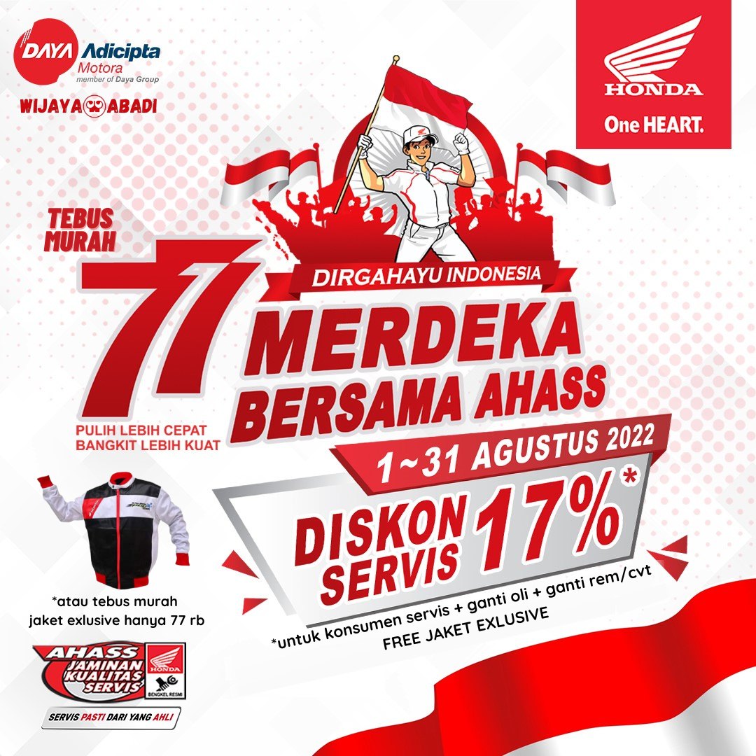 *MERDEKA!!! Mari... - Kredit Motor Honda Bandung Termurah