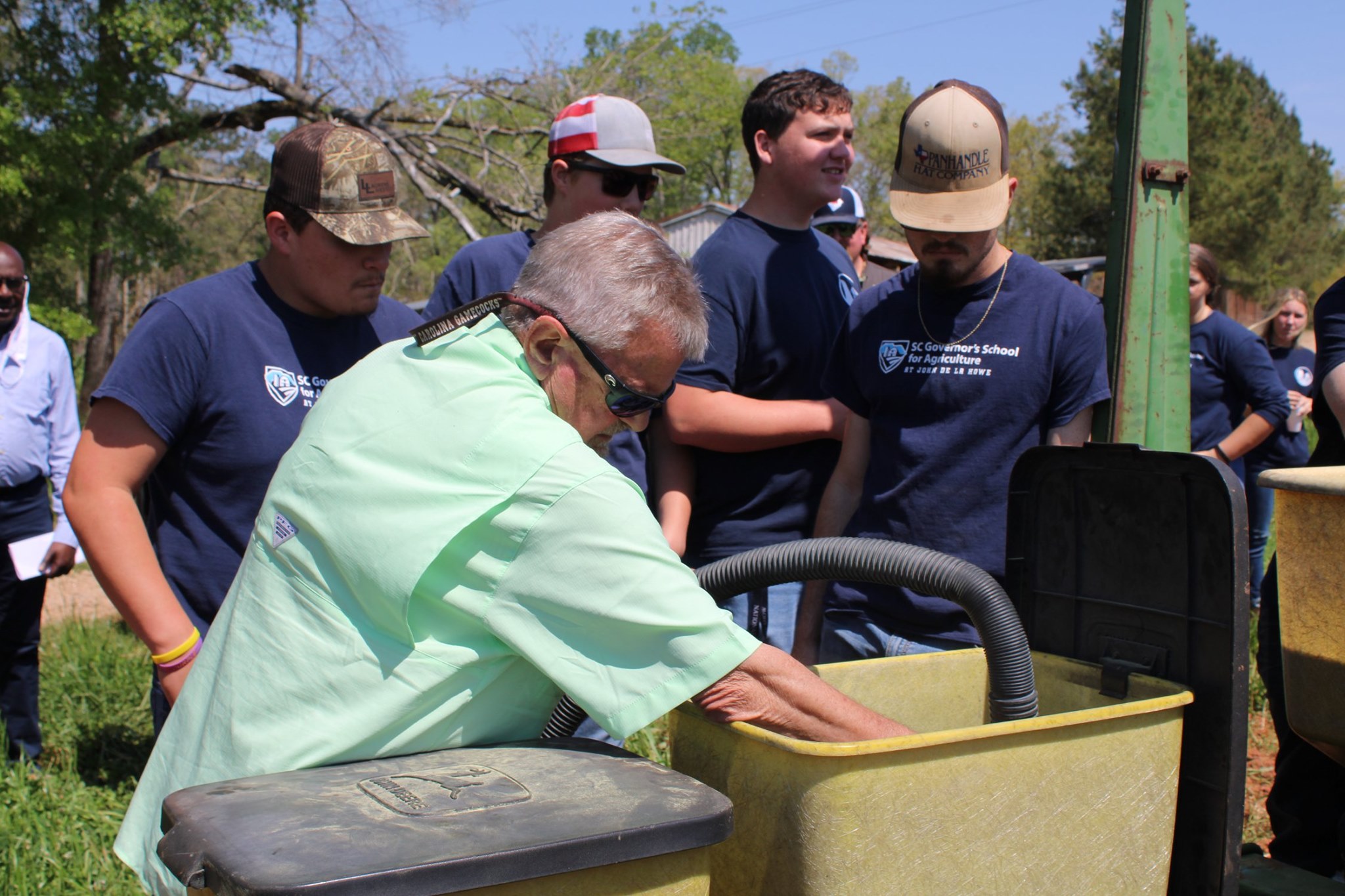 Yesterday, our Aggies received a hands-on lesson from Bob Rozier. Bob ...