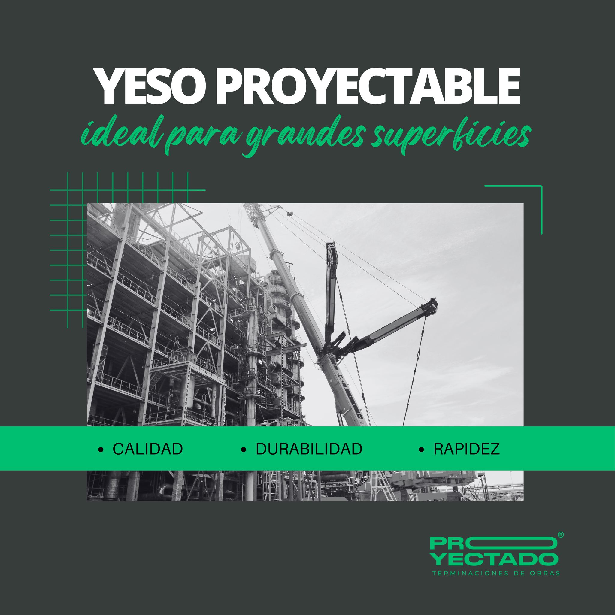 Proyectado Py - ¡El yeso proyectable es la opción ideal...