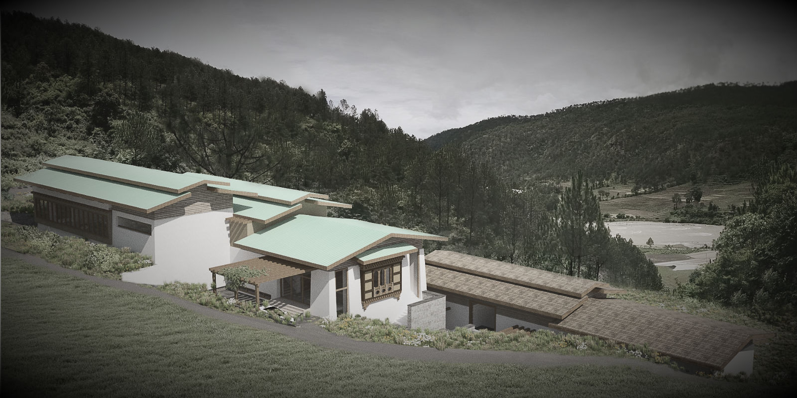 Bhutan - In traditional Bhutanese architecture, the Rabsel/Rabsey has ...