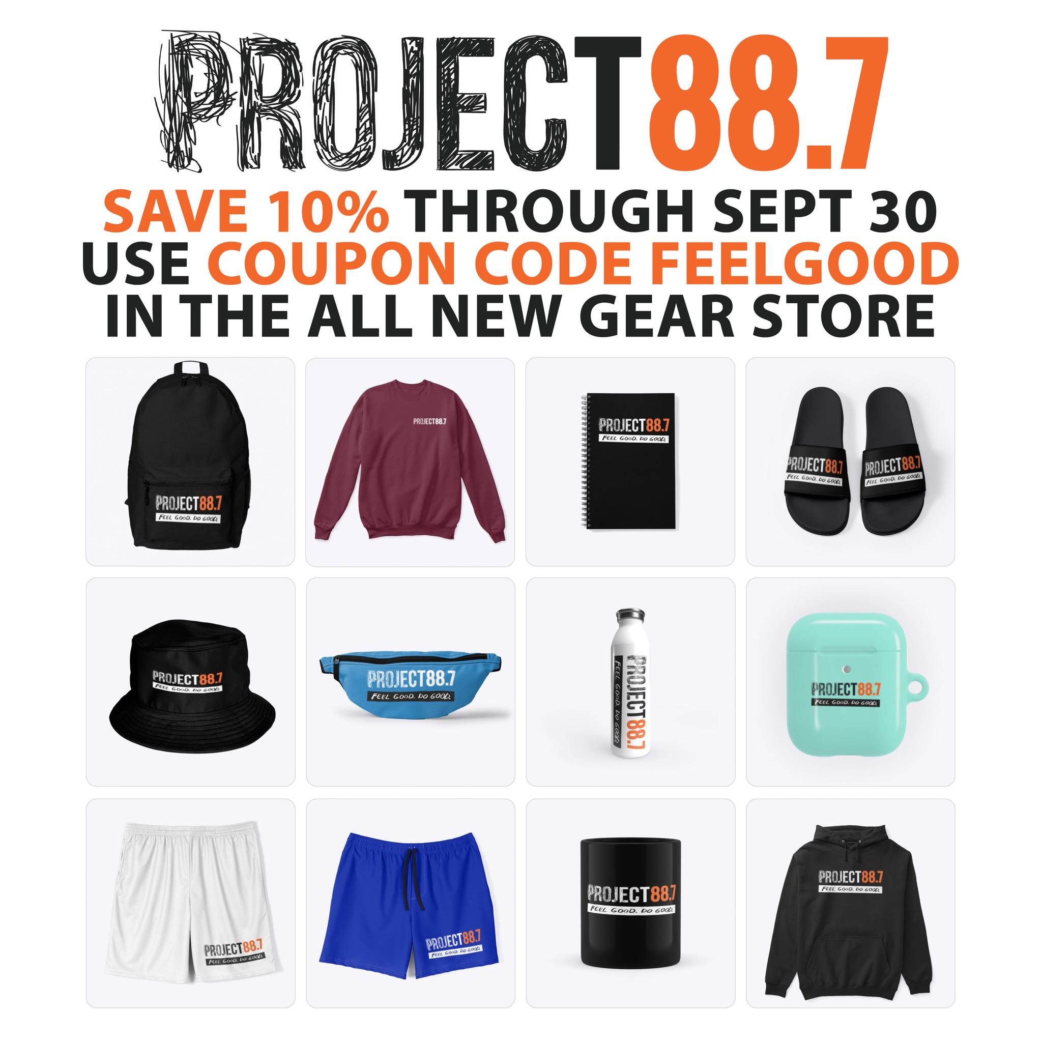 Project 88.7 - You can save 10% this month in the all-new...