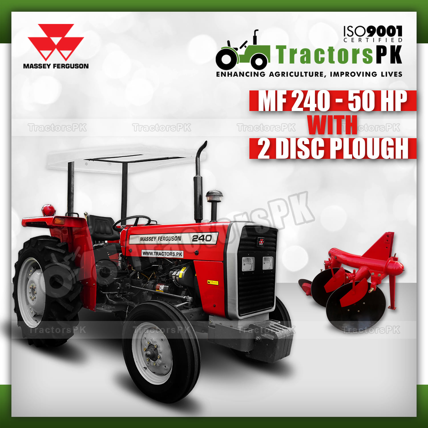 Tractors PK - Brand New Massey Ferguson MF 240 - 50HP...