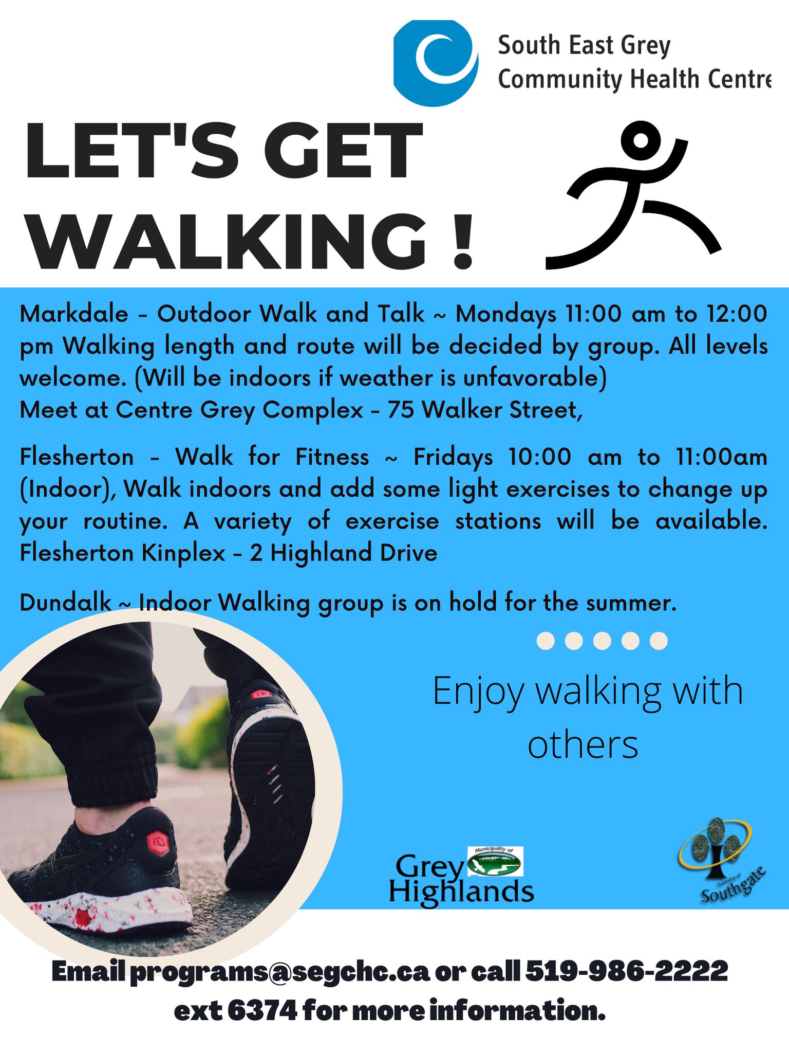 Get Stepping... - South East Grey Community Health Centre | Facebook