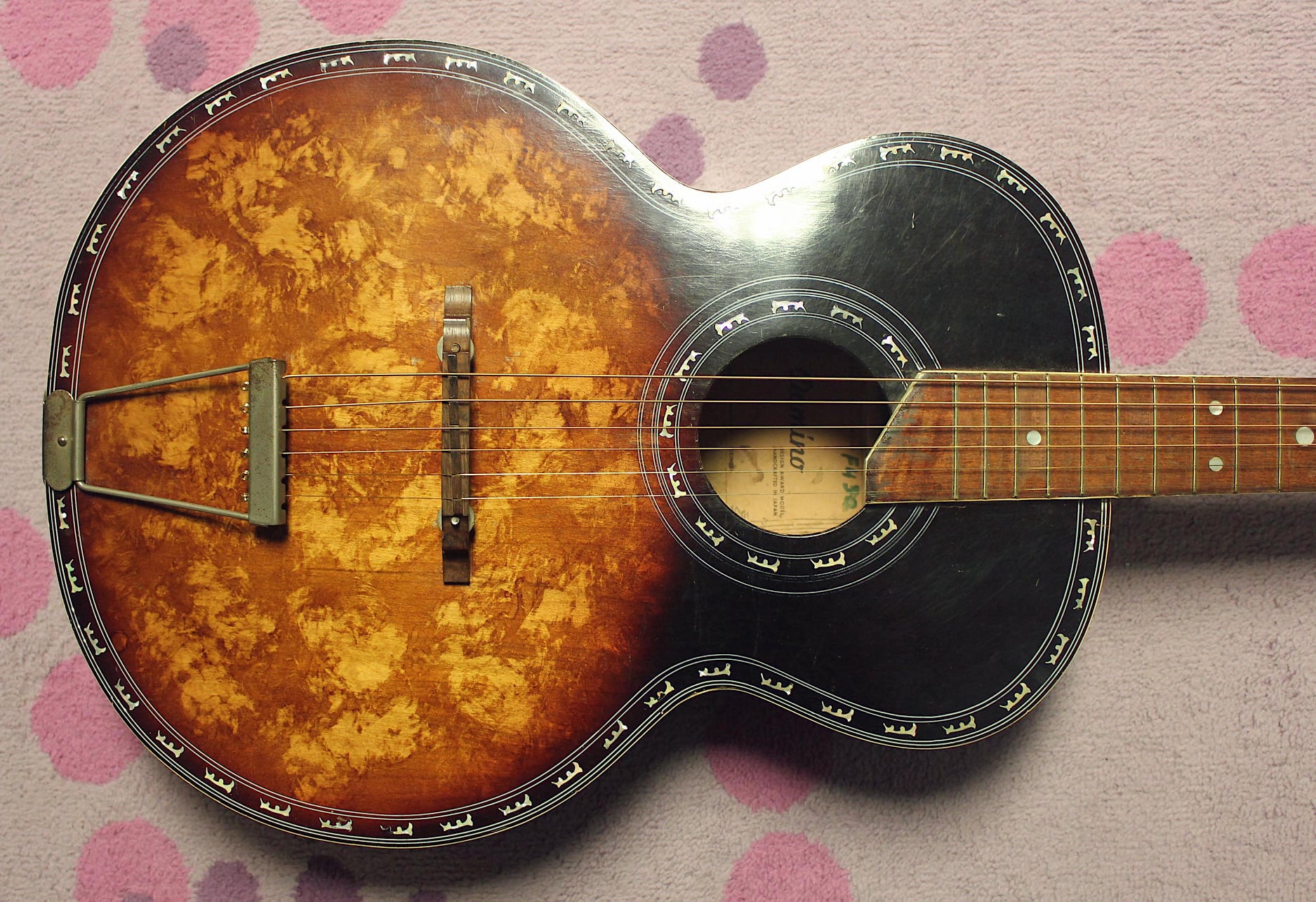 What is the history of Maruha FB150M acoustic guitars?