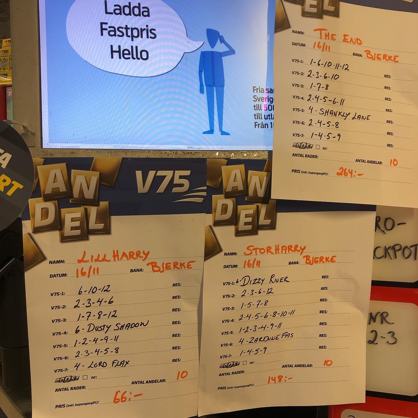 Dianas Spel & Present - En lycklig spelar fick 13 rätt i helgen i vår ...
