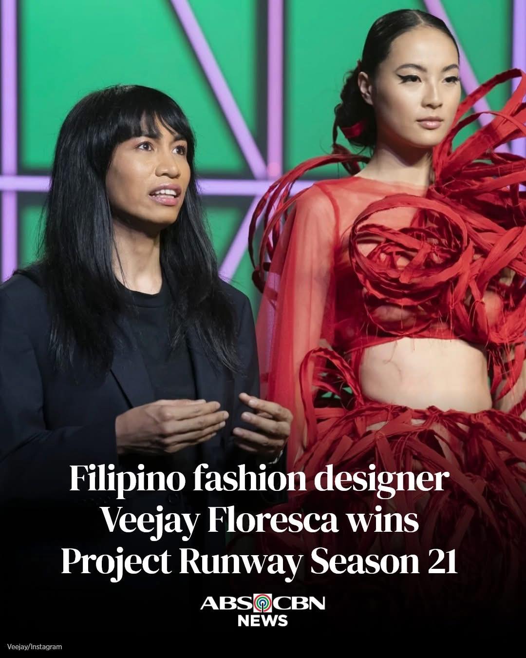 Jose Joaquin - Congratulations Veejay Floresca Project Runway Season 21 ...