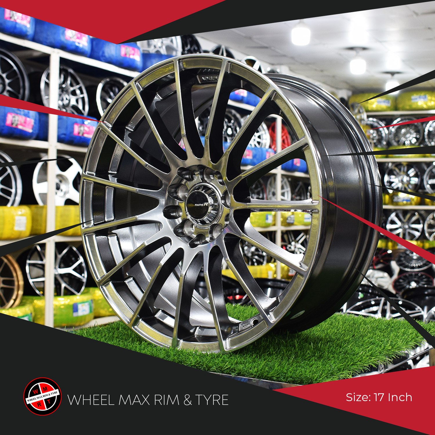 Wheel Max Rim & Tyre - Rim Size: 17 Inch 5 Holes Near/Far Hotline ...