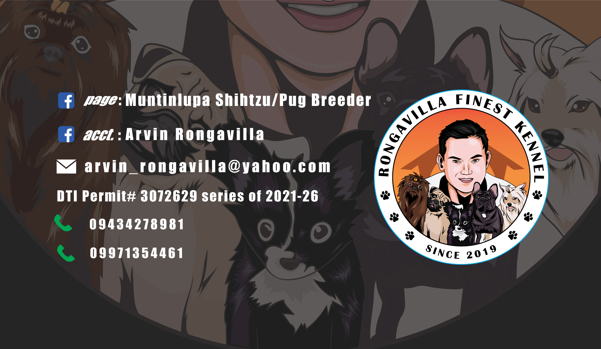 Muntinlupa Quality Dog breeder - Rongavilla Finest Kennel | Muntinlupa City