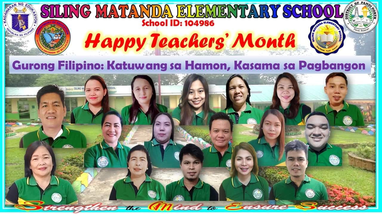DepEd Tayo - Siling Matanda Elementary School - Happy Teachers' Month ...