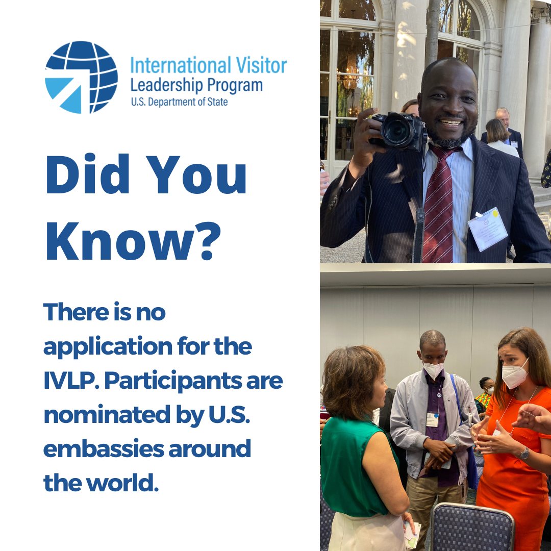 The... - International Visitor Leadership Program (IVLP) | Facebook