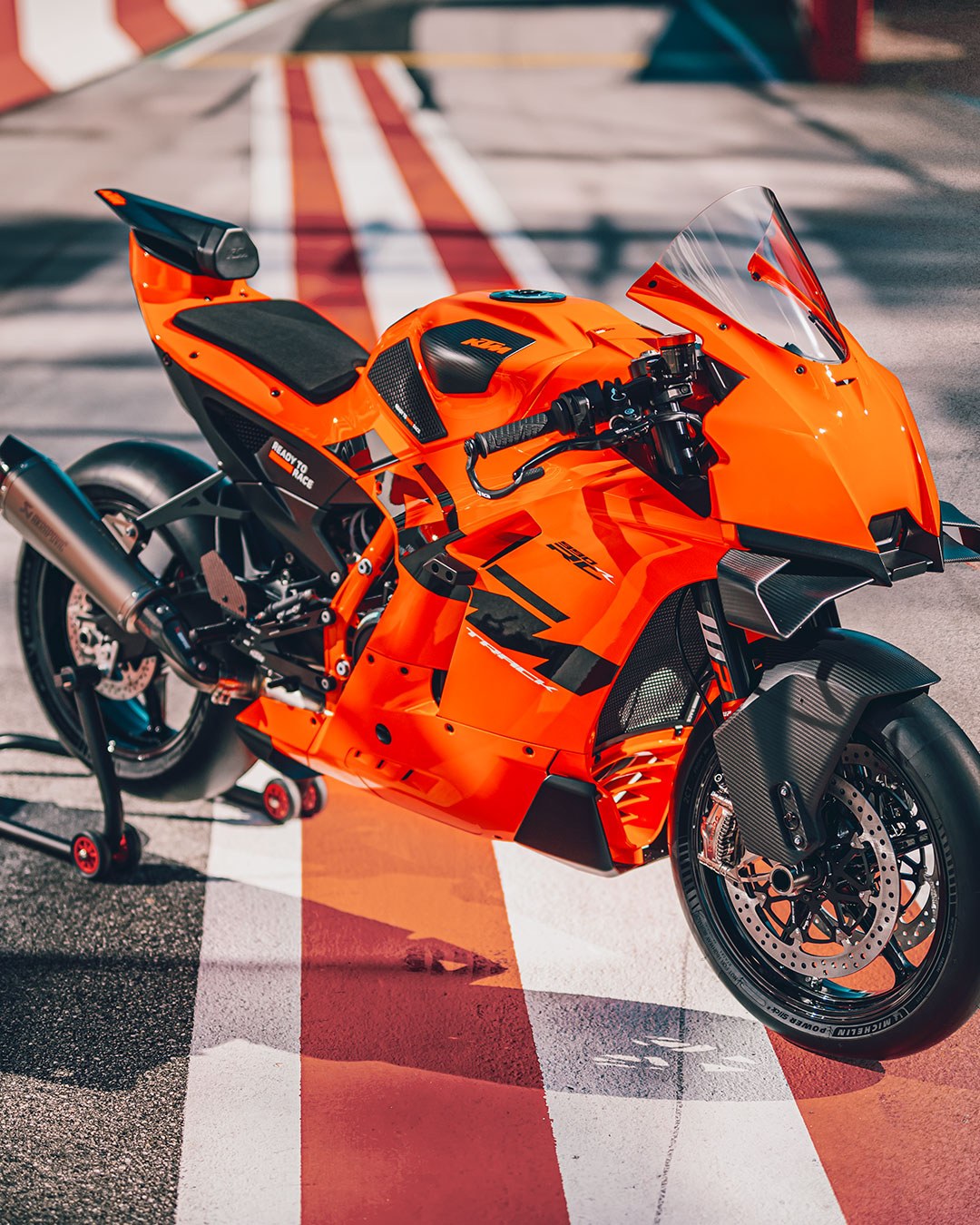 100% focused! The unmatched KTM 990 RC R TRACK will be available
