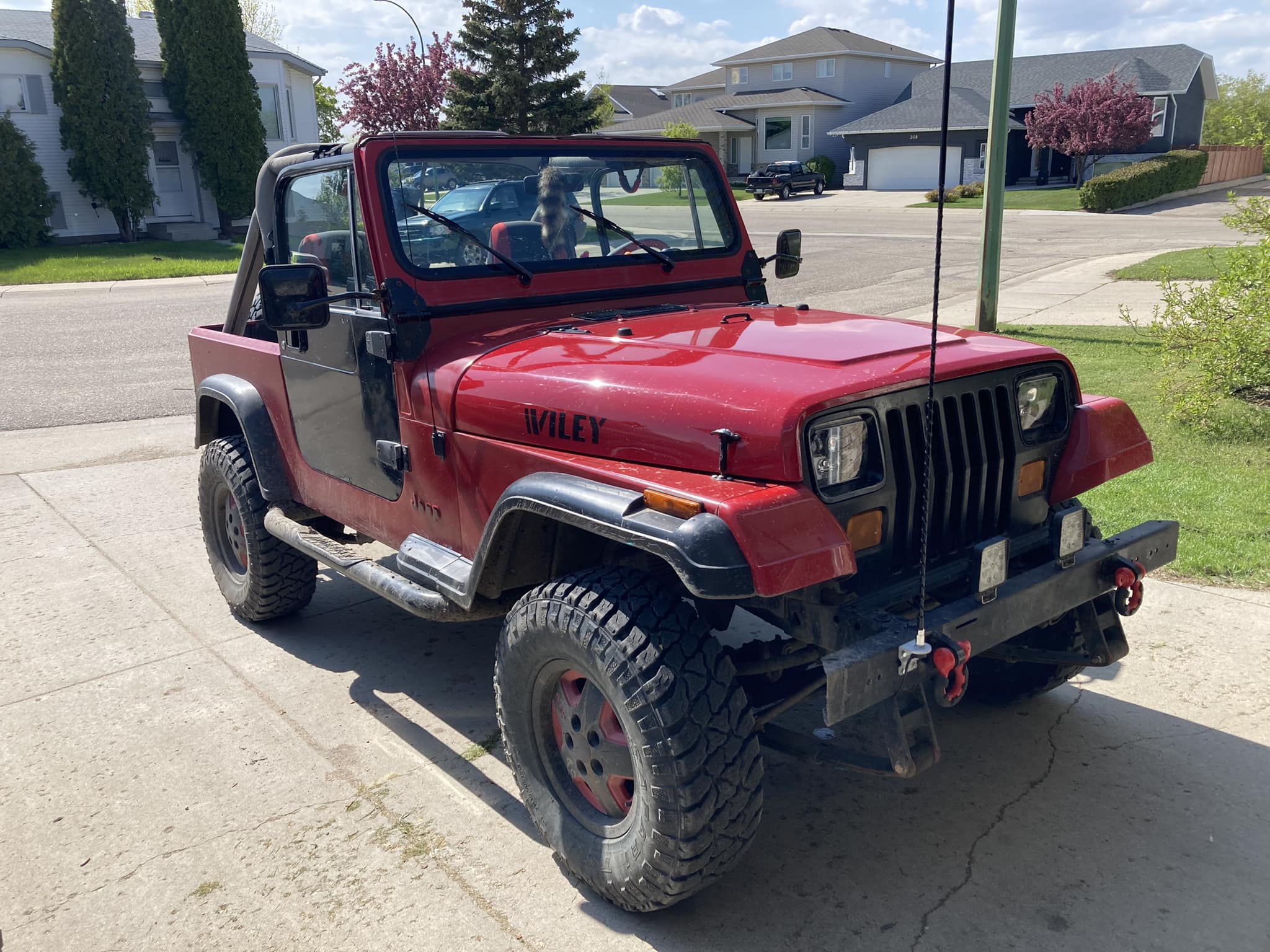 This is my 1990 yj