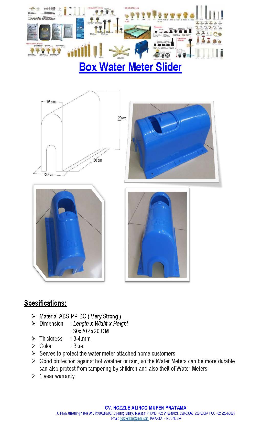 Box Meter Mufen
