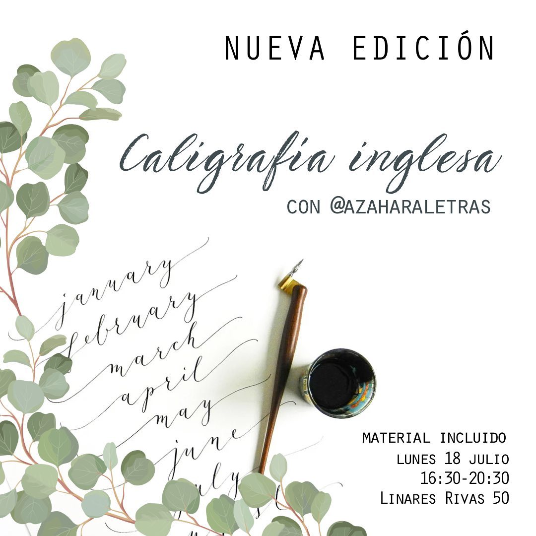 Jaspe Art - 🤩La cursiva inglesa es una letra muy delicada...