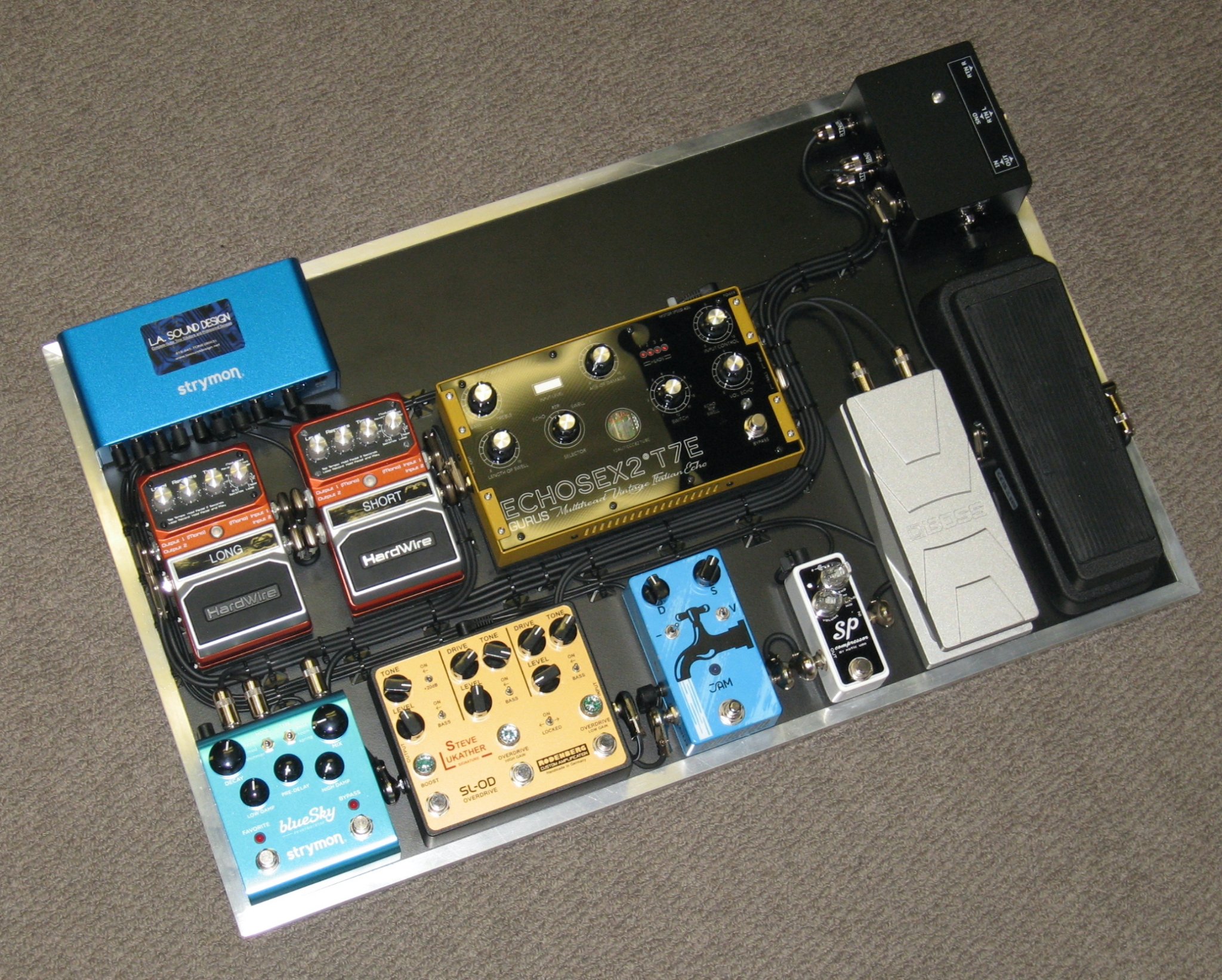Here is a Steve Lukather inspired board finished this week for a