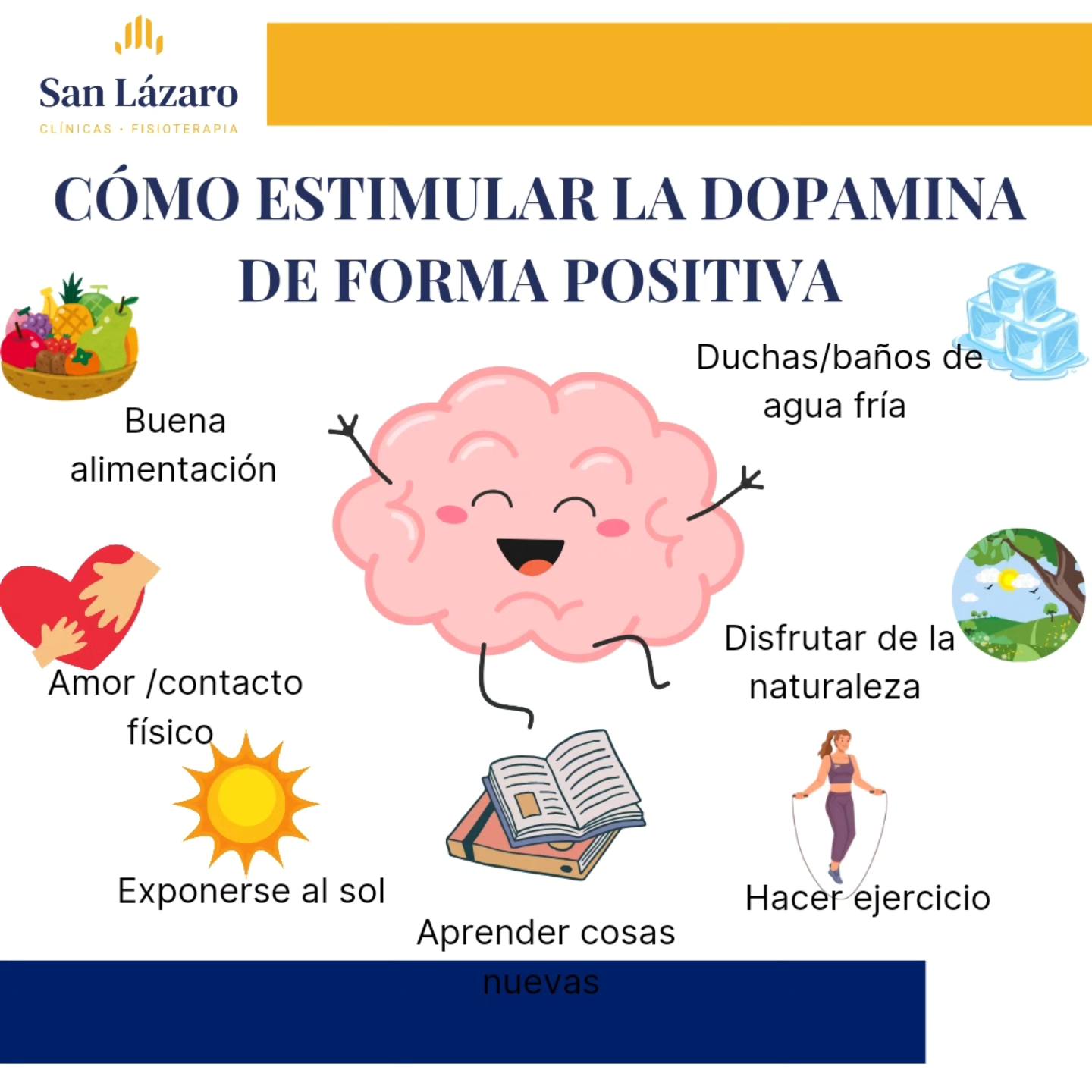 La dopamina es el químico estrella ⭐... - Clínica San Lázaro | Facebook