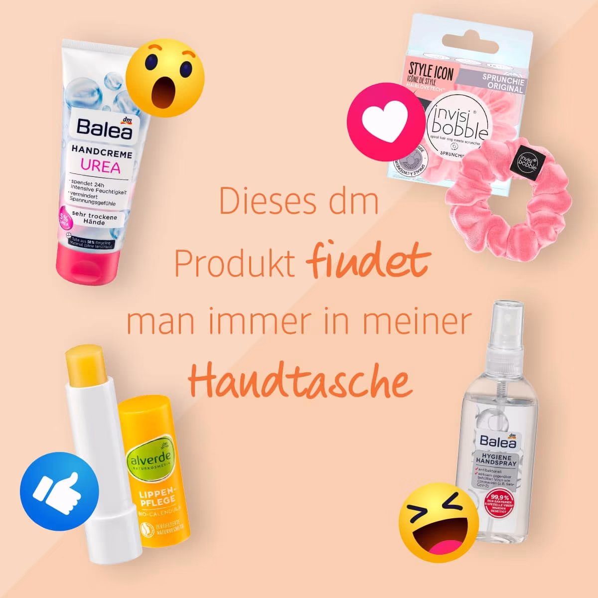✨What's in my bag✨ Oder eher gefragt: What's in YOUR bag? 👜 Zeigt uns gerne mit einer Reaktion, welches Produkt man immer (also wirklich IMMER 😅) in Eurer Handtasche finden kann 🥰