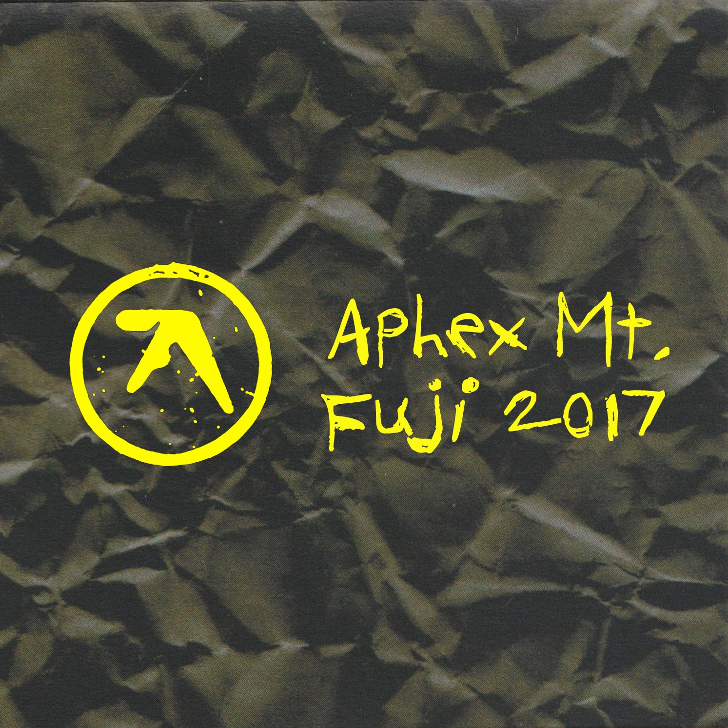 Aphex Twin Mt Fuji 2017 album cover art