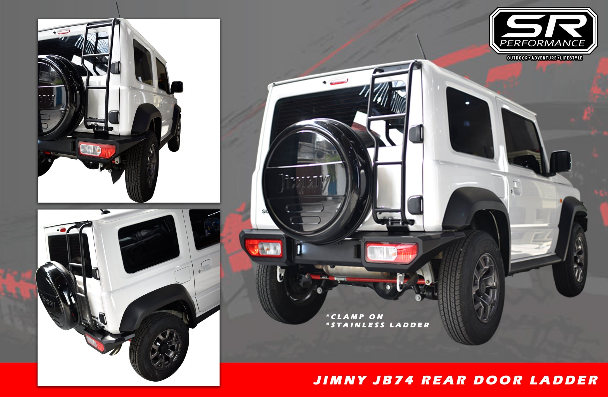 Jimny Jb74 Rear door Ladder!... - SR Performance Offroad Ph | Facebook