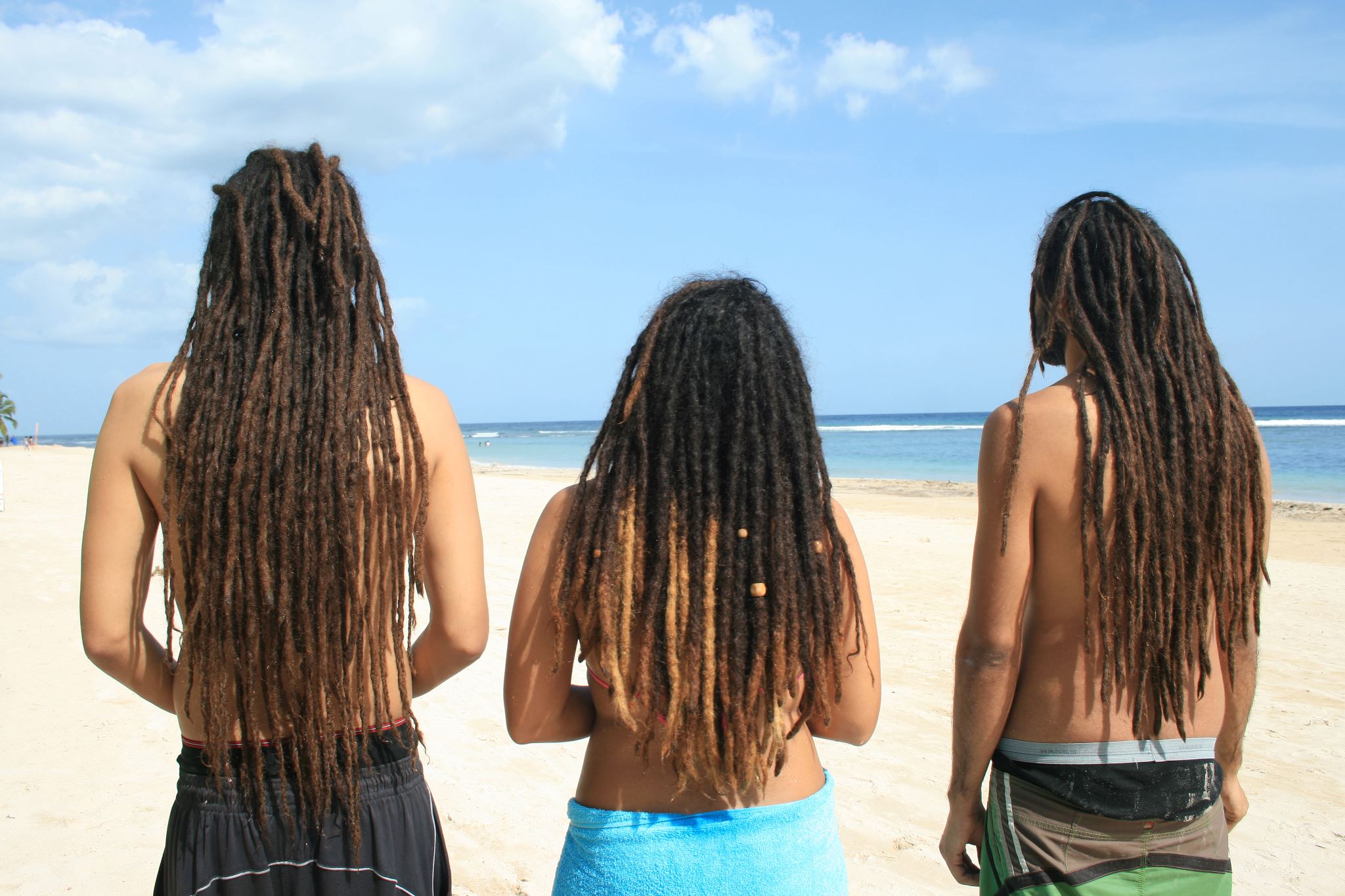Better Off Dread Sydney Dreadlocks A custom partial braid in dread