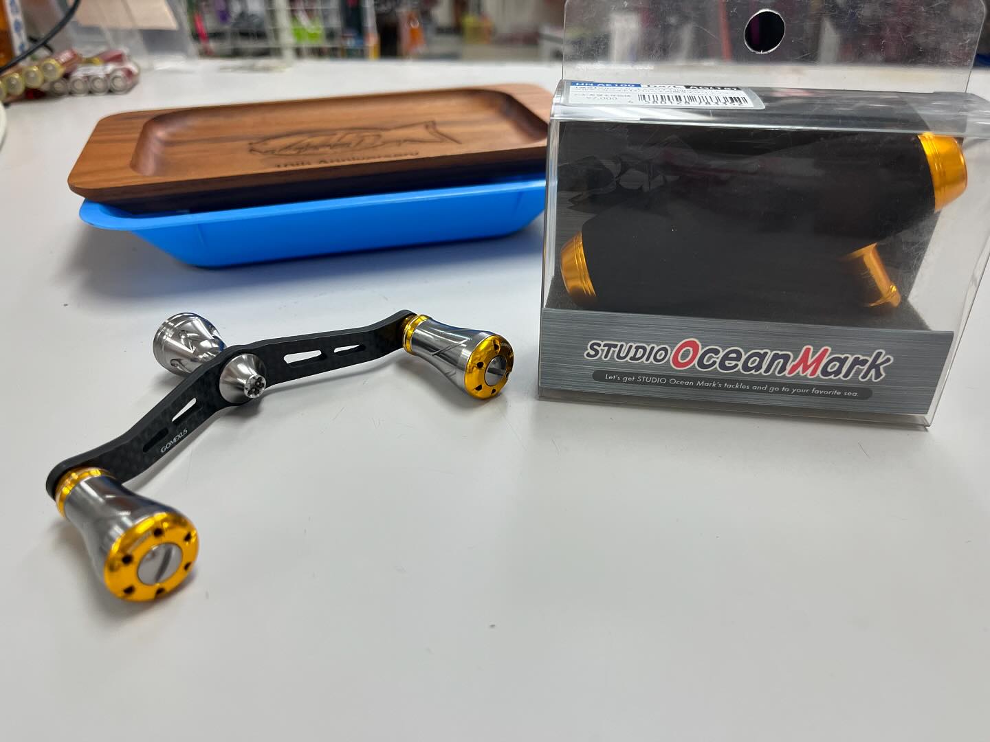スタジオオーシャンマーク カスタムハンドル 中古品 四角く