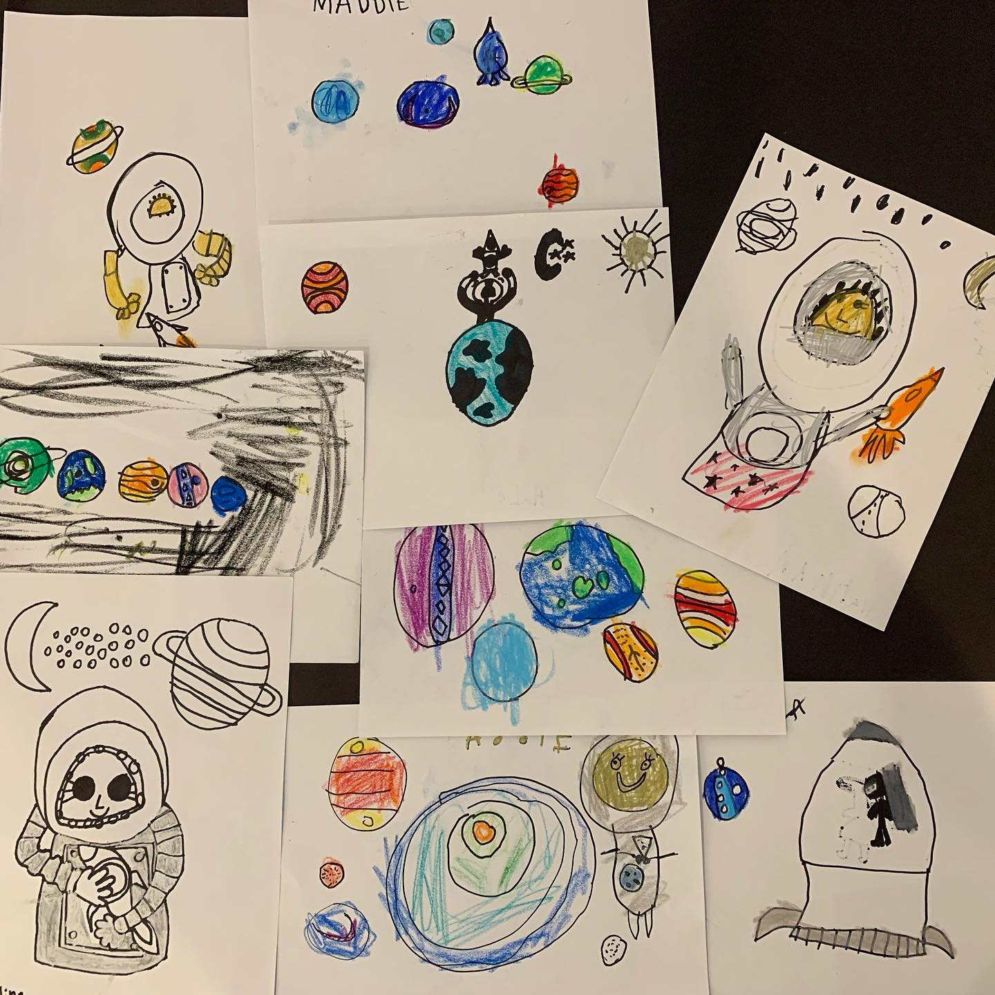 We talked about planets,... - Golden Gate Art and Nature
