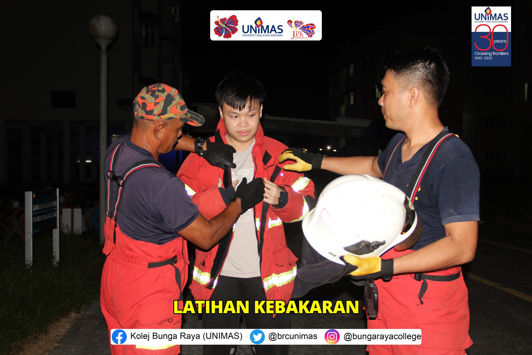 [LATIHAN KEBAKARAN] Sekitar... - Kolej Bunga Raya (UNIMAS) | Facebook