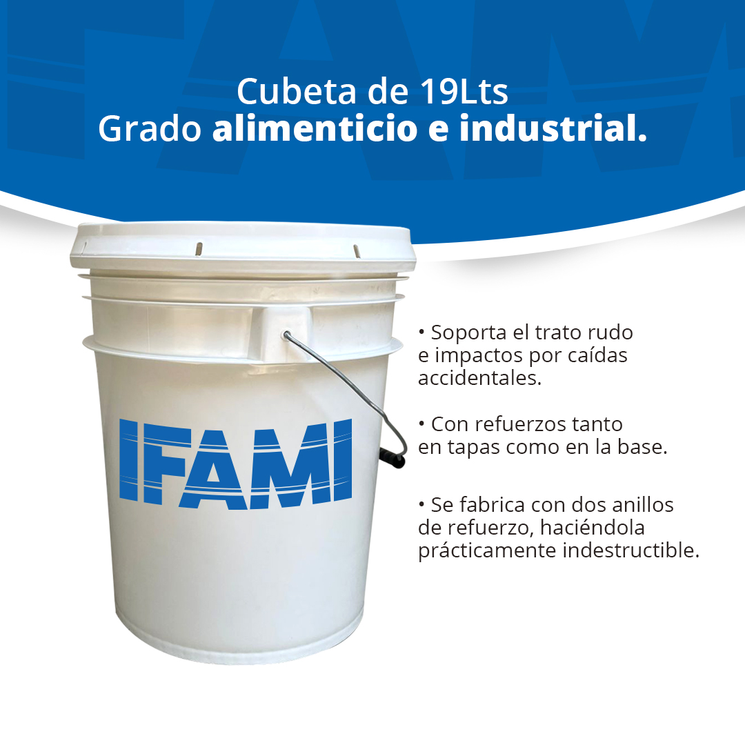La cubeta prácticamente... - Cubetas de Plastico