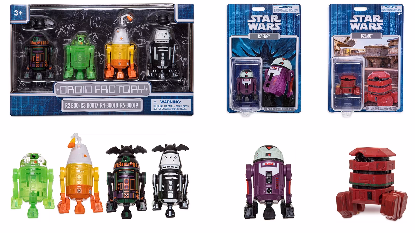 Star Wars #D23 R7-D23 Droid Factory Figure. Now available from