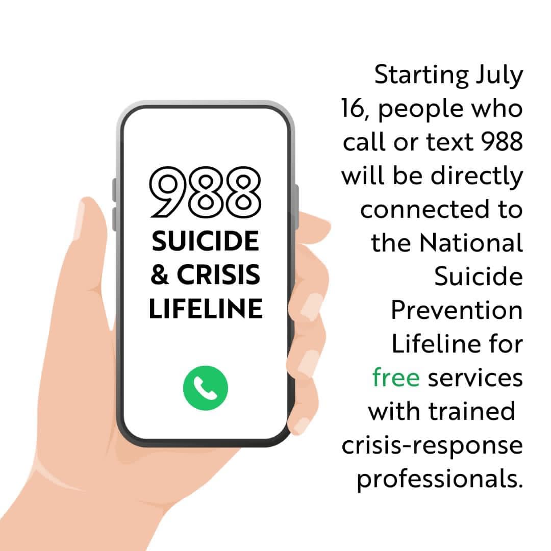 Starting July 16, the number 988 will connect trained crisis-response ...