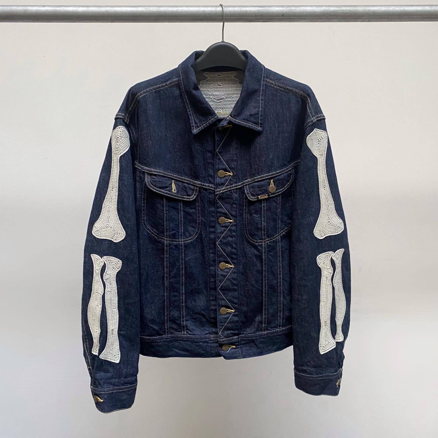 rare. Rick Owens Drkshdw Destroyed Denim Jacket. MADE IN ITALY 