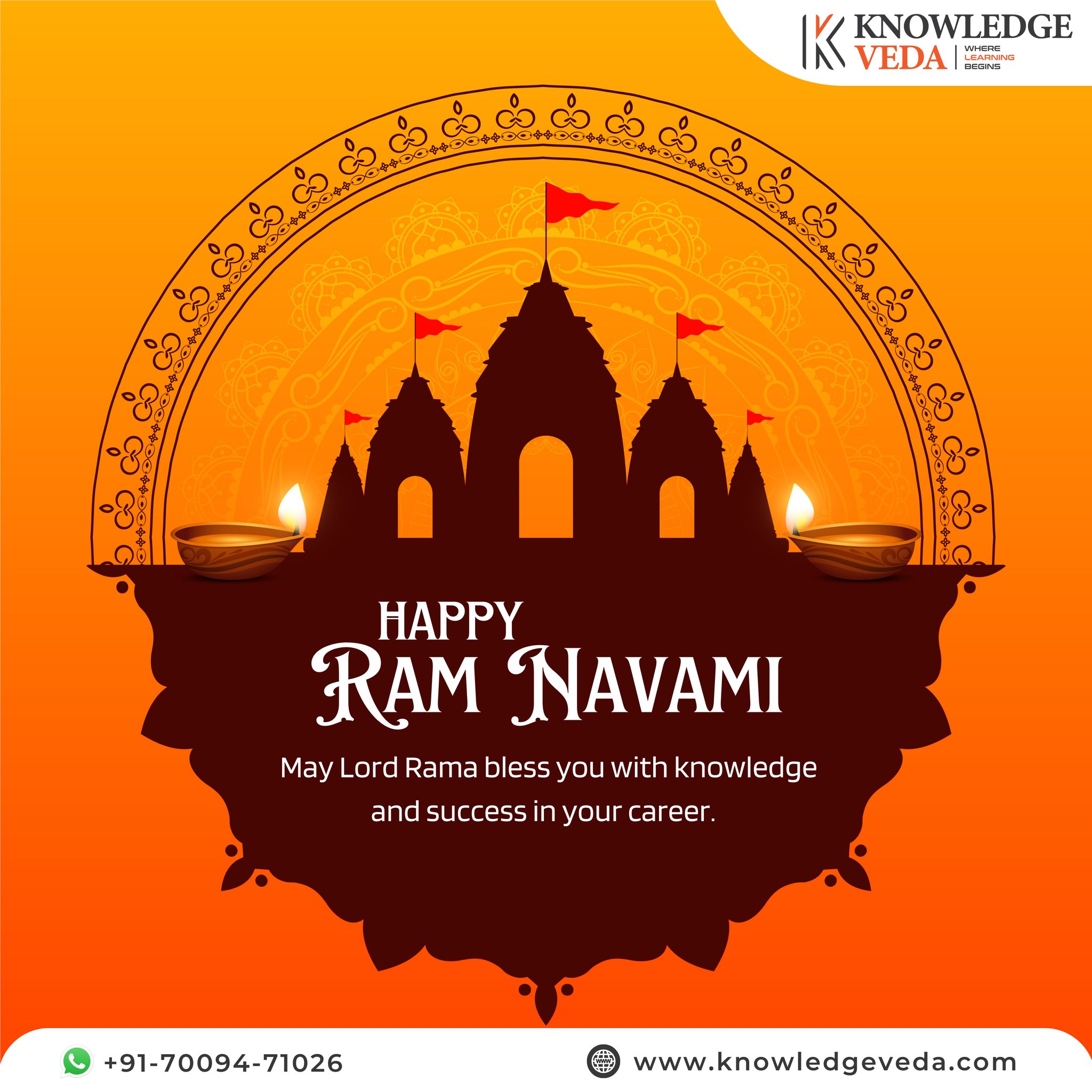 Knowledge Veda - Happy Ram Navami! 🙏 May Lord Rama bless you with ...