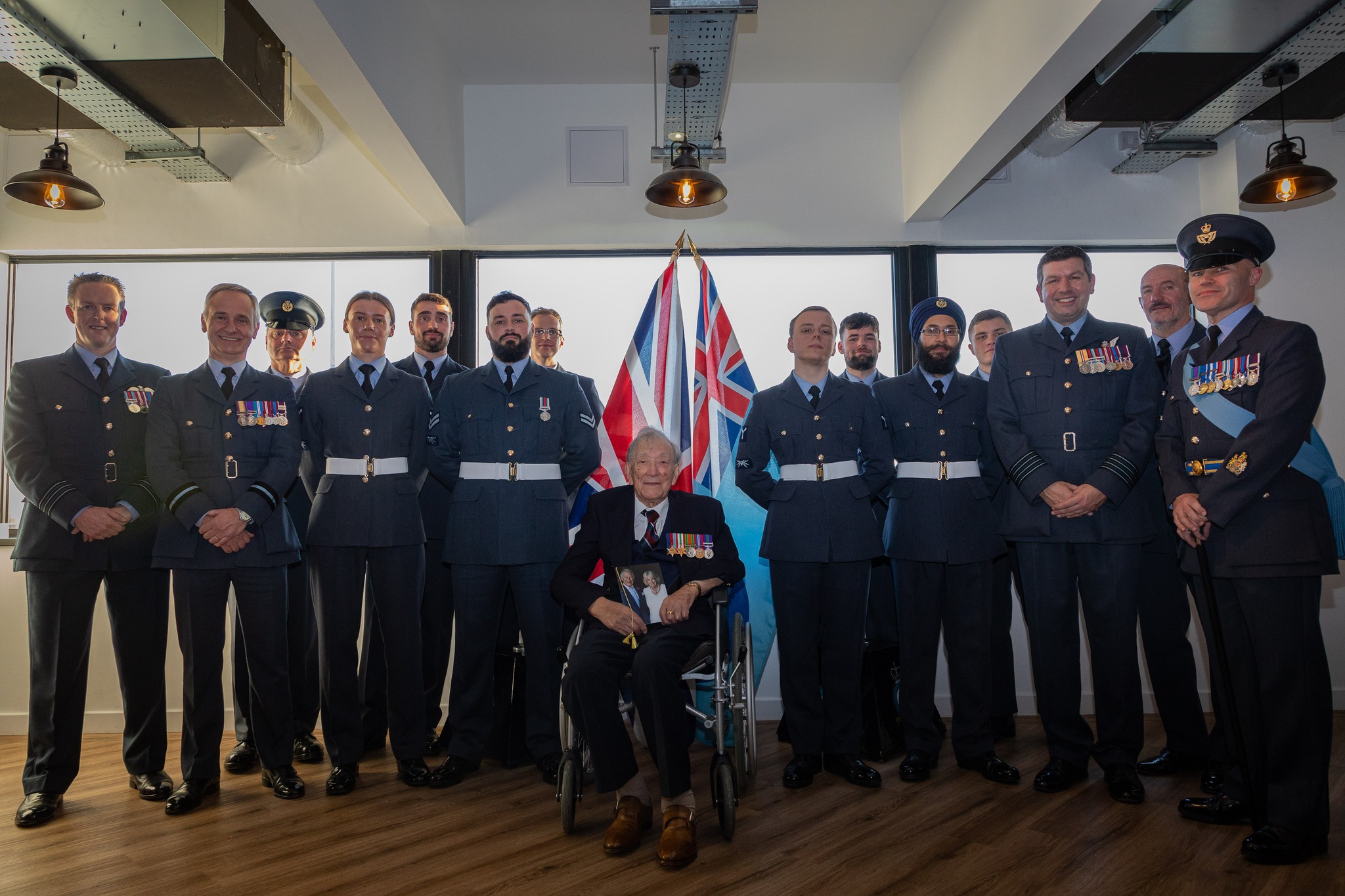 Royal Air Force - Almost 80 years since he hung up his...