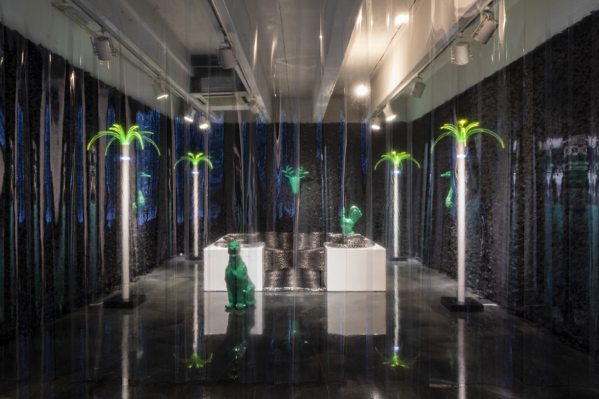 David Nolan Gallery - Julia Fish First plan for floor [ floret ...