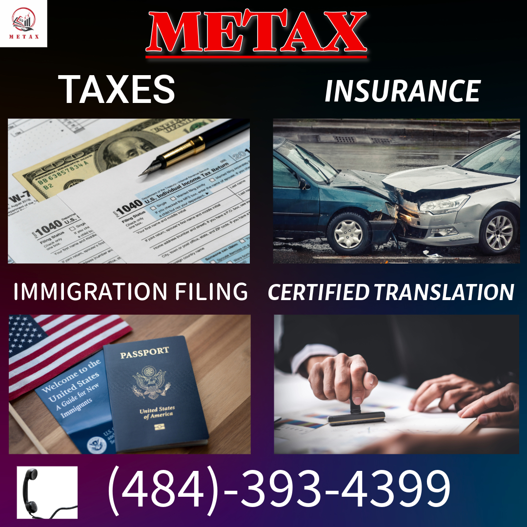 METAX Taxes & Insurance