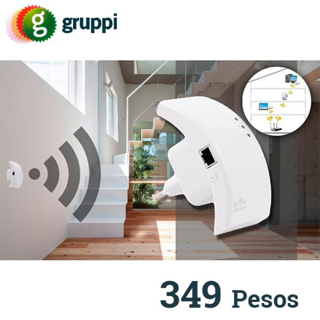 Gruppi Mexico - EXTENSOR DE RANGO WIFI Internet en toda su...