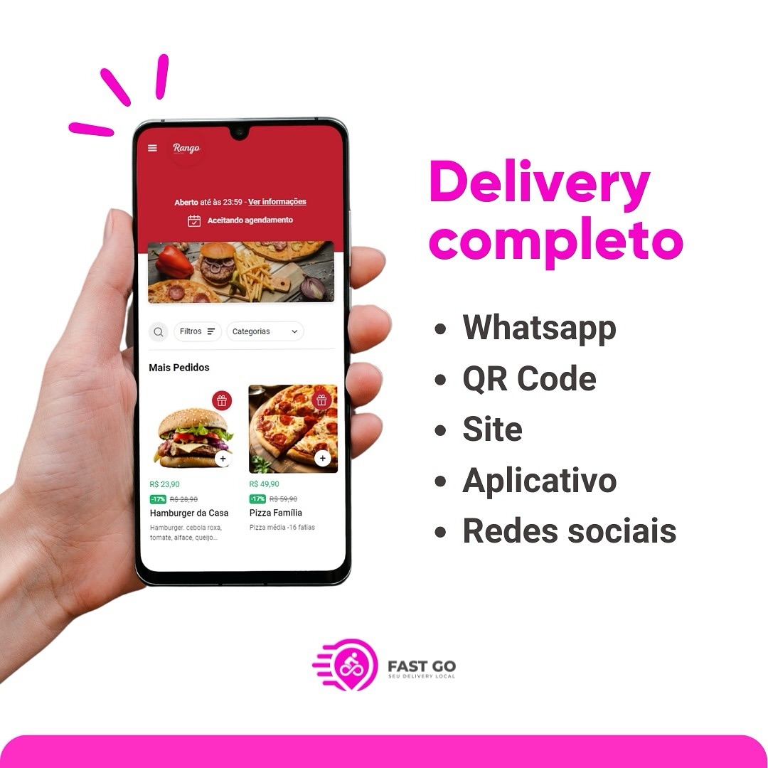 🎯 Delivery completo e eficiente! Pare... - Fast Go Delivery | Facebook
