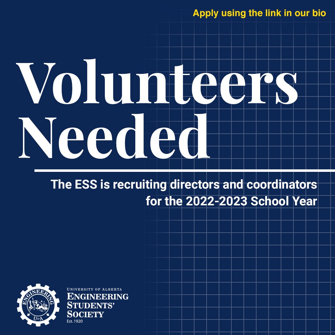 The ESS is recruiting volunteers for the 2022-2023 School Year, apply ...